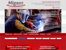 Tablet Screenshot of migent.com.ar